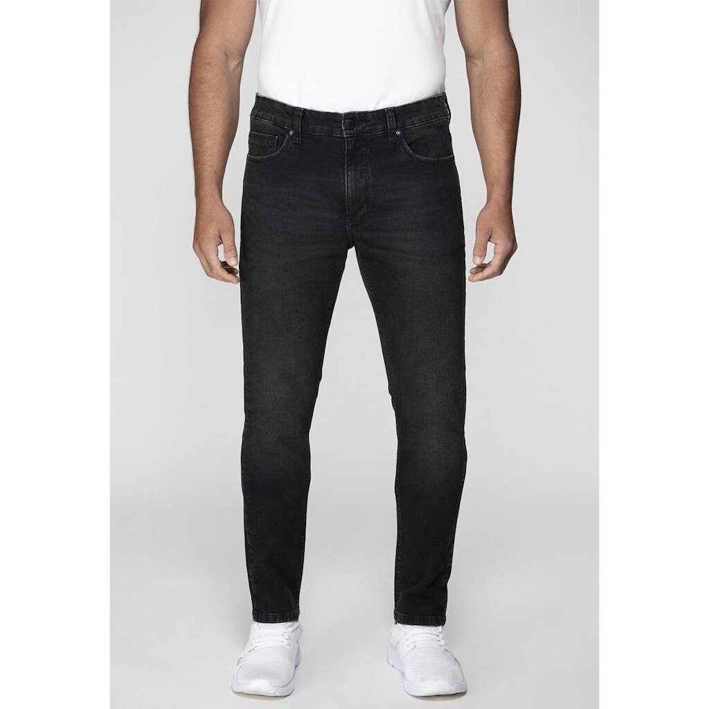 Calça Jeans Slim Straight Preto