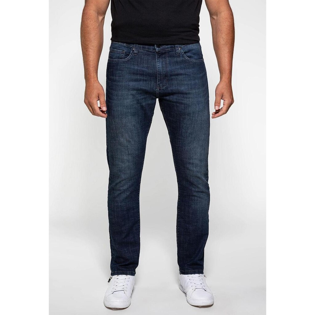 Calça Jeans Slim Tappered Guess Azul Escuro