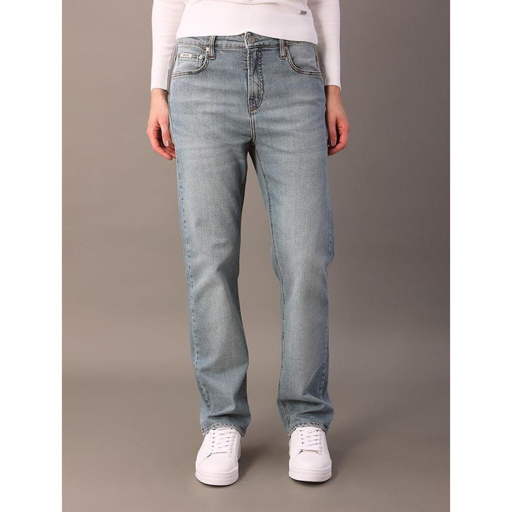 Calça Jeans Straight 5 Pockets