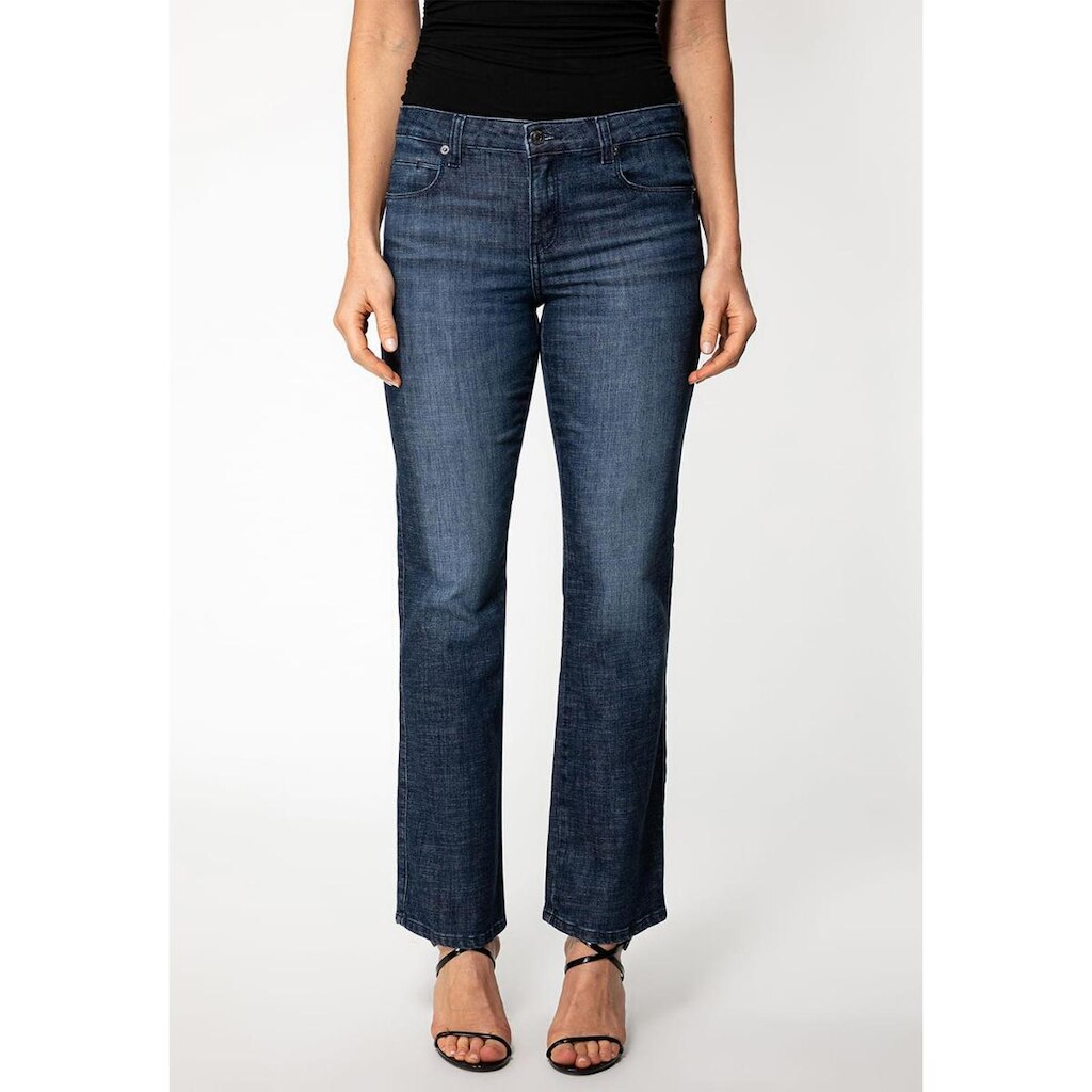 Calça Jeans Straight Azul Escuro