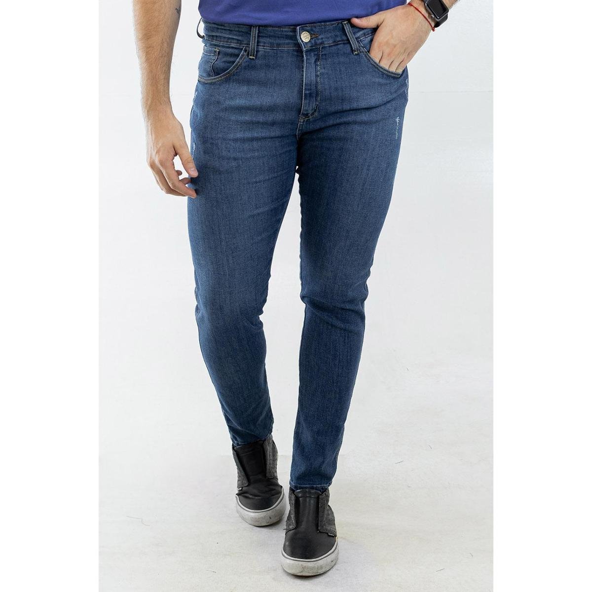 Calça Jeans Super Skinny Puídos Masculina Stretch Anticorpus Menor preço em Calça Jeans Super Skinny Puídos Masculina Stretch Anticorpus