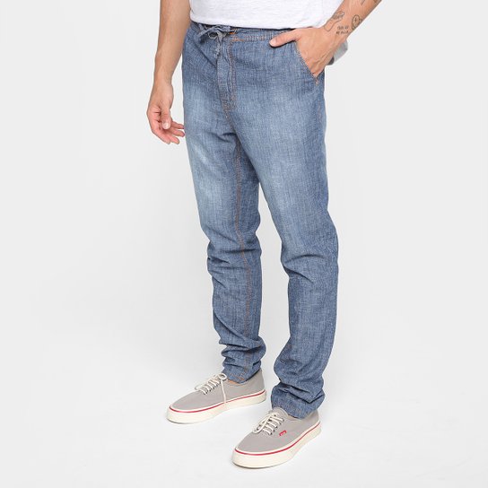 Calça Jeans The Cove Alfaiataria Masculina - Azul Menor preço em Calça Jeans The Cove Alfaiataria Masculina - Azul
