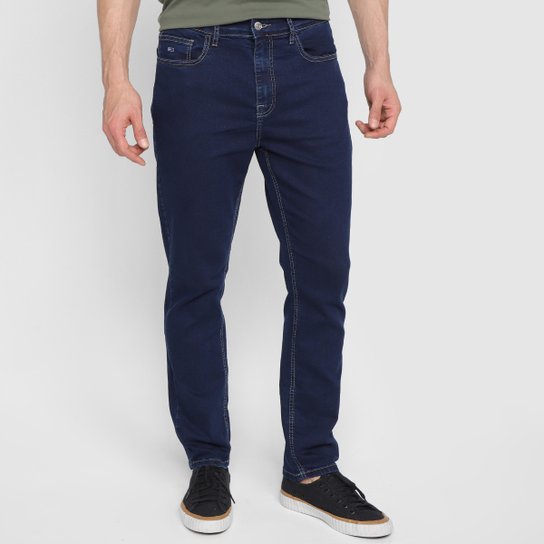 Calça Jeans Tommy Jeans Básica Masculina - Preto Menor preço em Calça Jeans Tommy Jeans Básica Masculina - Preto