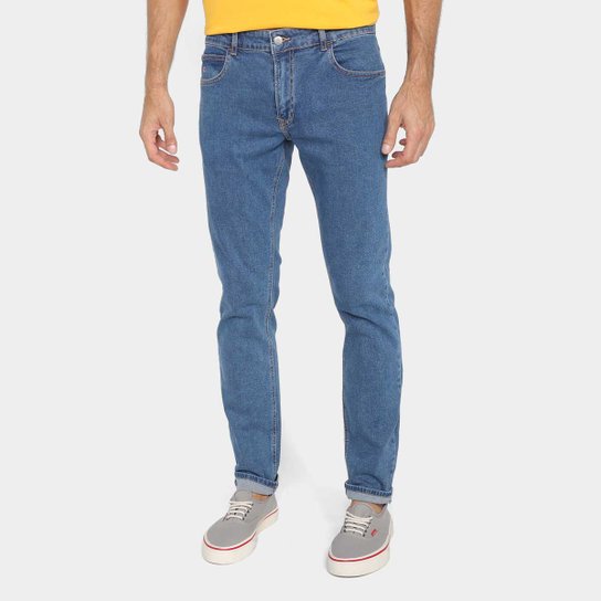 Calça Jeans Tommy Jeans Slim Lisa Masculina - Azul Claro Menor preço em Calça Jeans Tommy Jeans Slim Lisa Masculina - Azul Claro