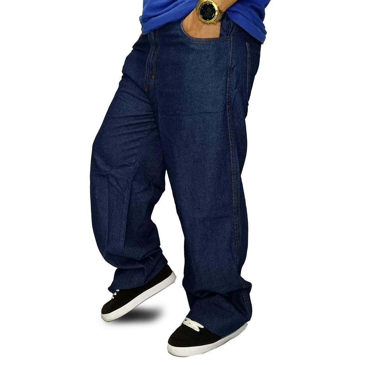 Calça Jeans Trip Side Balão Clássico C022 - Azul | Netshoes