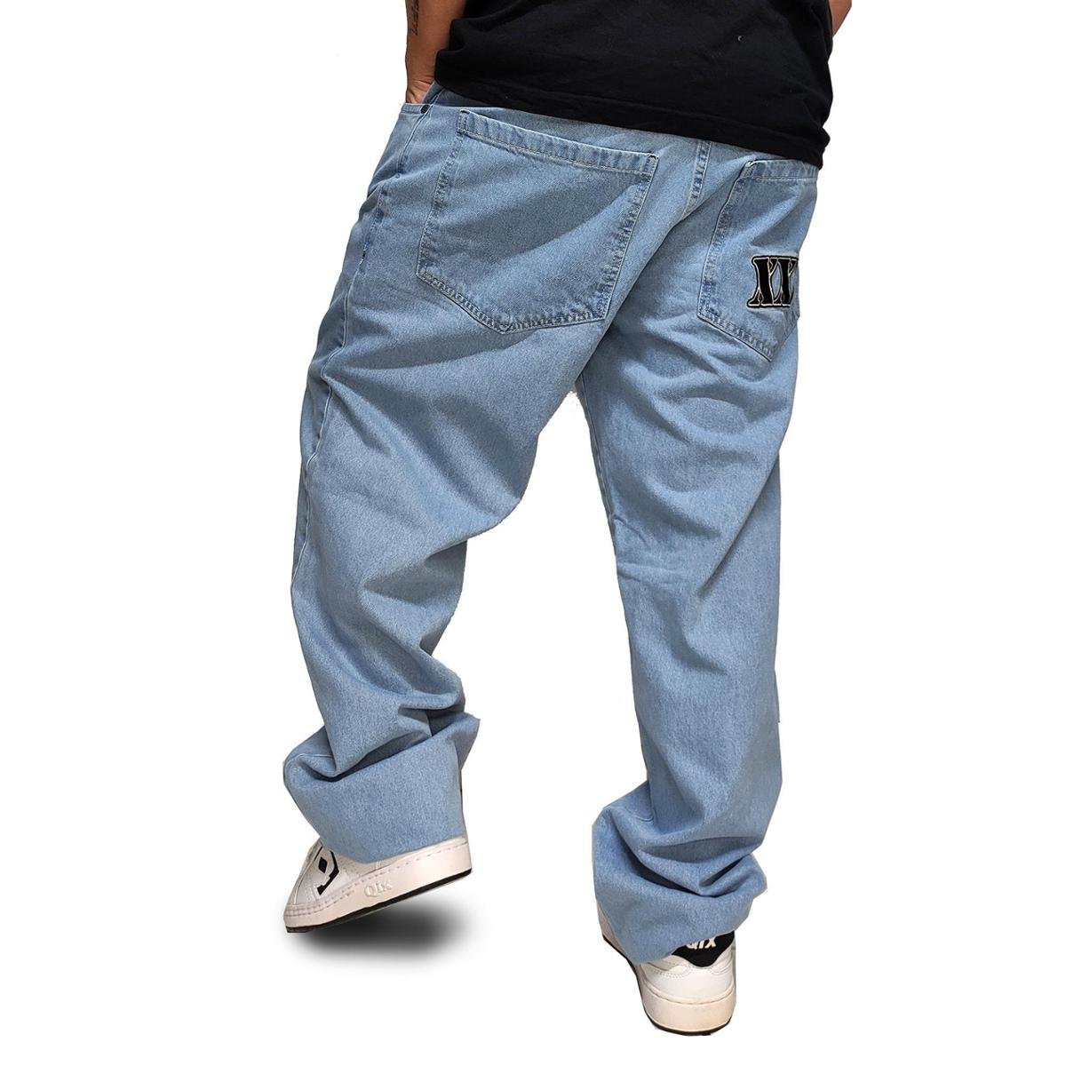 Calça Jeans XXL Co Hip Hop Delave XXL031 Azul Netshoes