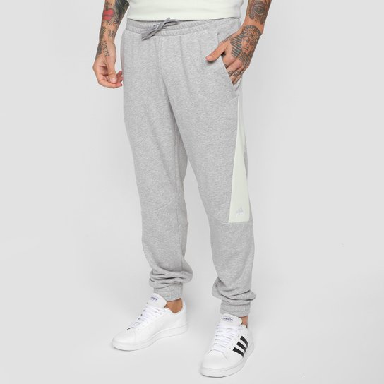 Calça Jogger Adidas Future Icon Badge of Sport Masculina - Cinza é ruim? Calça Jogger Adidas Future Icon Badge of Sport Masculina - Cinza é boa?