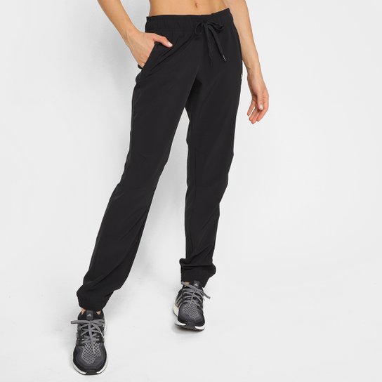 Calça Jogger Adidas Made4Training Feminina - Preto+Branco Menor preço em Calça Jogger Adidas Made4Training Feminina - Preto+Branco