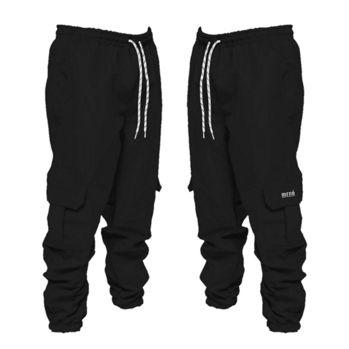 Calça Jogger Cargo Tactel Corta Vento Menó Menor preço em Calça Jogger Cargo Tactel Corta Vento Menó