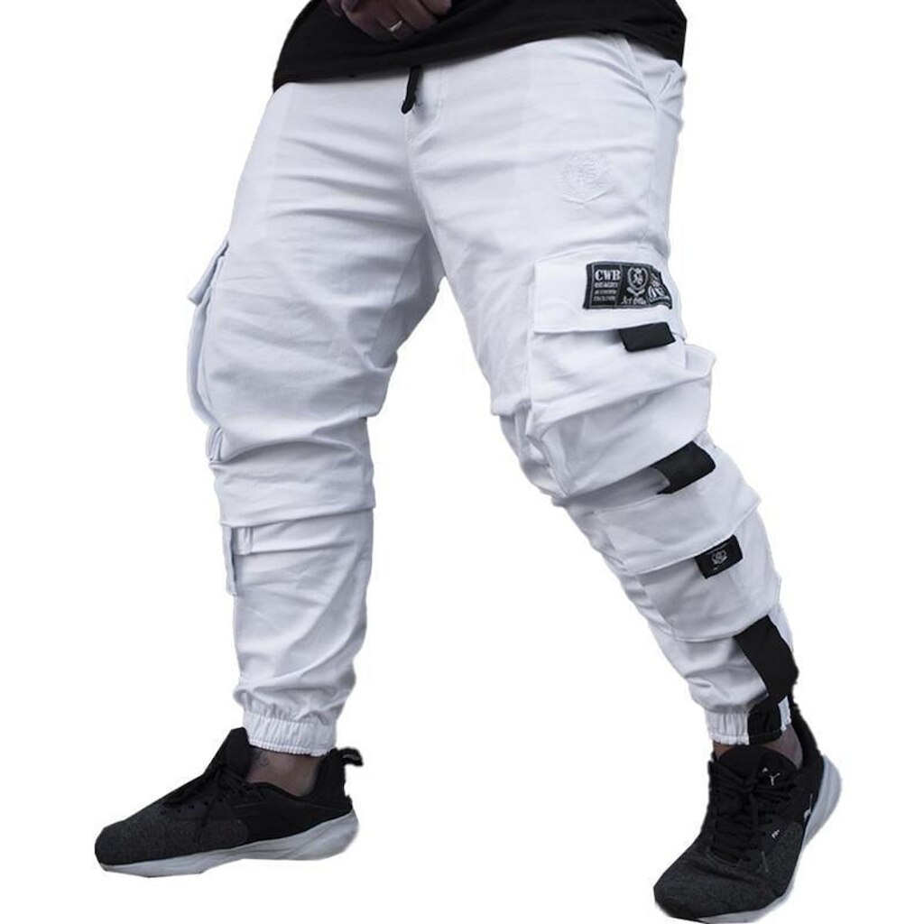 Calça Jogger Masculina BRANCA FLOW TECHWEAR