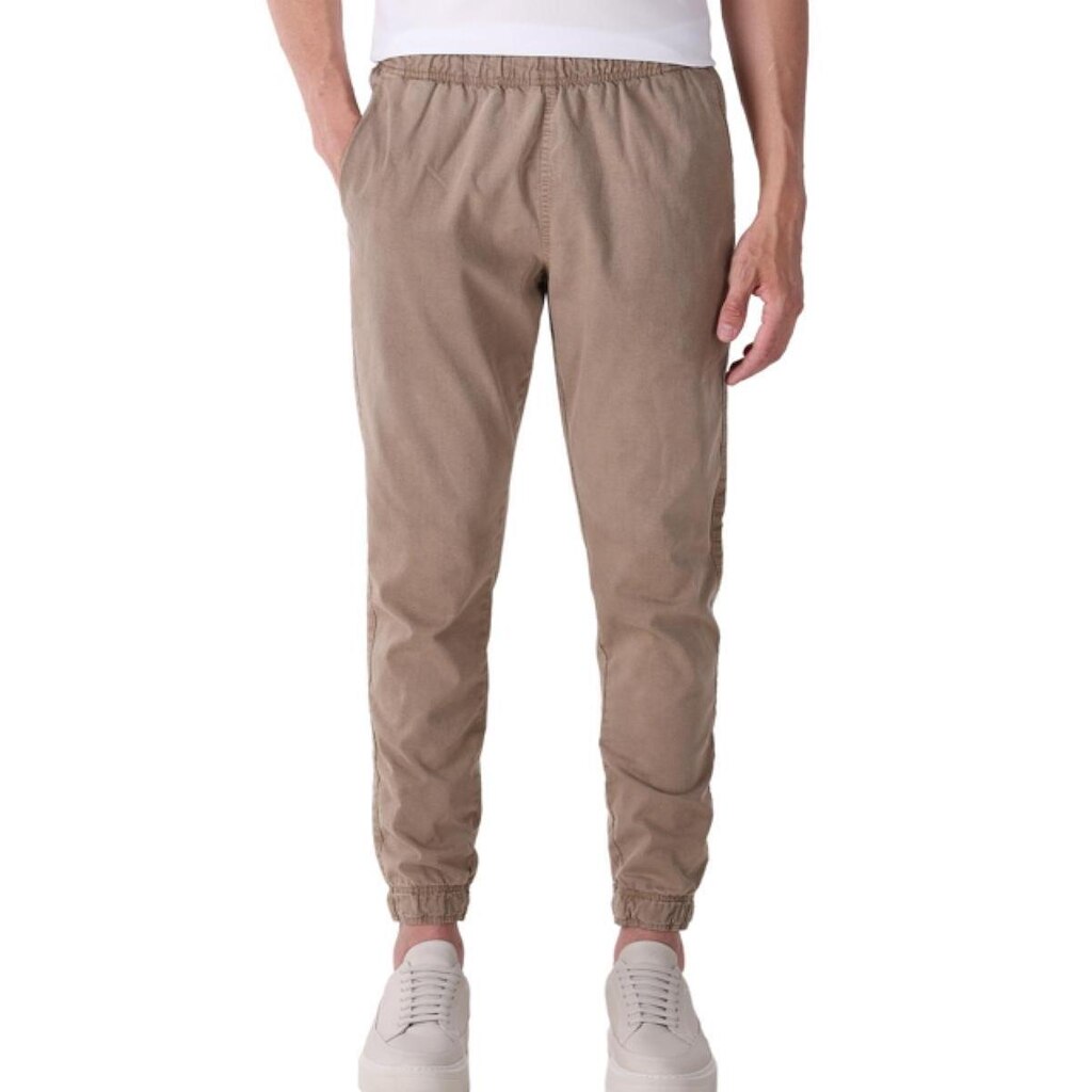 Calça Jogger Masculina Ogochi Estonada Bege 3122