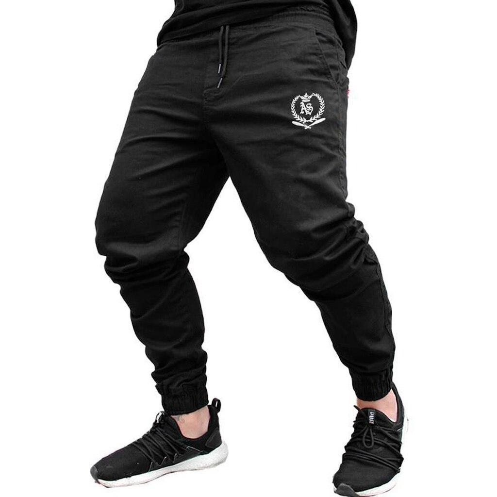 Calça Jogger Masculina PRETA BIG LOGO Art Stillo