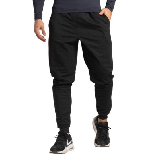 Calça Jogger Moletom Flanelado Serra e Mar Roupa Para Inverno Moda
