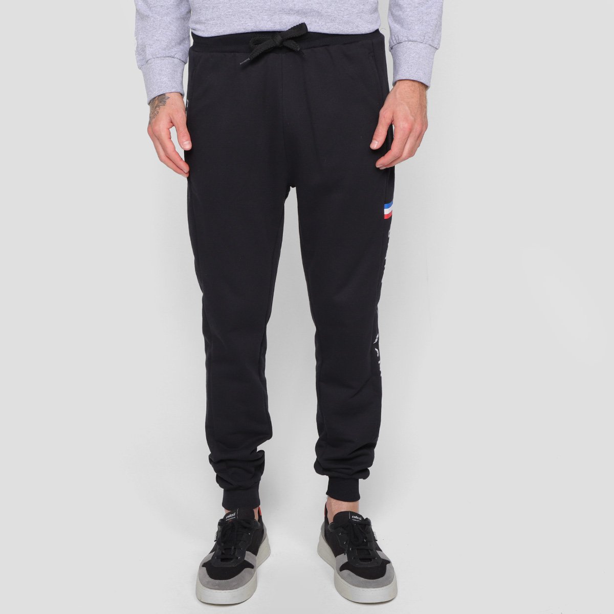 Calça Jogger Moletom Industrie Paris Saint Germain Masculina Menor preço em Calça Jogger Moletom Industrie Paris Saint Germain Masculina