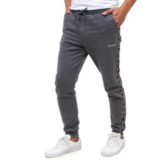 Calça Jogger Volcom Moletom Banes - Cinza é ruim? Calça Jogger Volcom Moletom Banes - Cinza é boa?