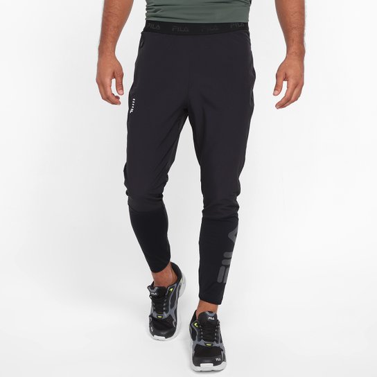 Calça Jogging Fila Air II Masculina - Preto+Chumbo é ruim? Calça Jogging Fila Air II Masculina - Preto+Chumbo é boa?