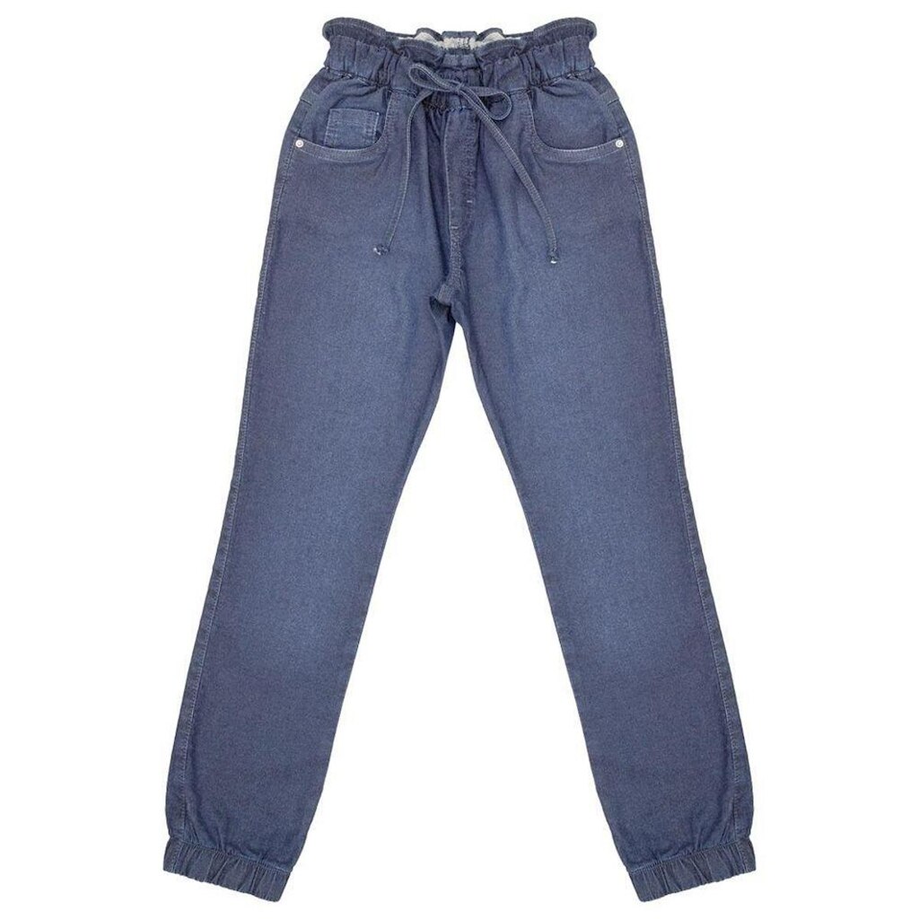 Calça Juvenil Look Jeans Jogger Jeans - UNICA - 10