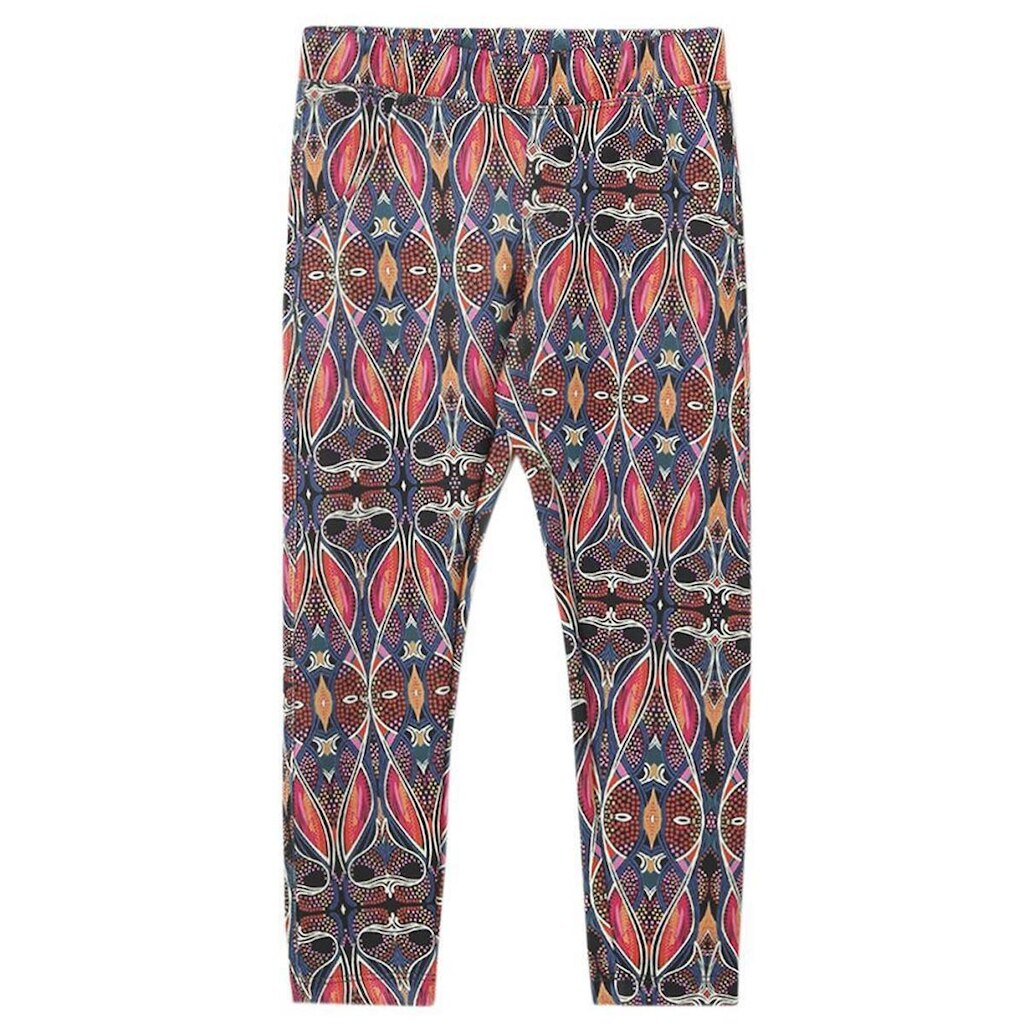 Calça Juvenil Look Jeans Legging Estampada - 16 - UNICA