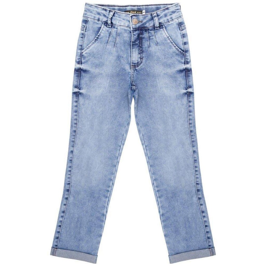 Calça Juvenil Look Jeans Mom Jeans - UNICA - 10
