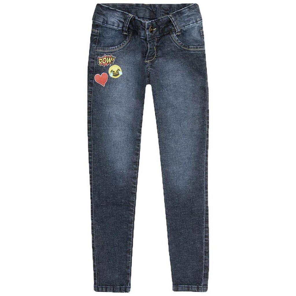 Calça Juvenil Look Jeans Skinny Jeans - 4 - UNICA