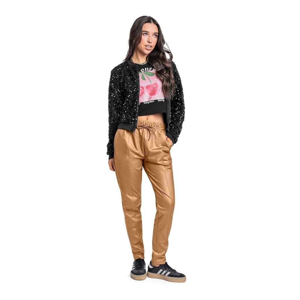 Calça Juvenil para Menina em Malha Cirrê Gloss