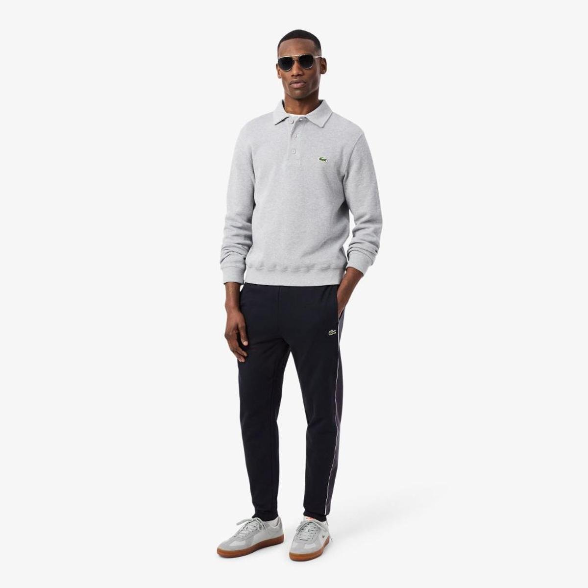 Calça Lacoste Esportiva Com Perna Afunilada Masculina