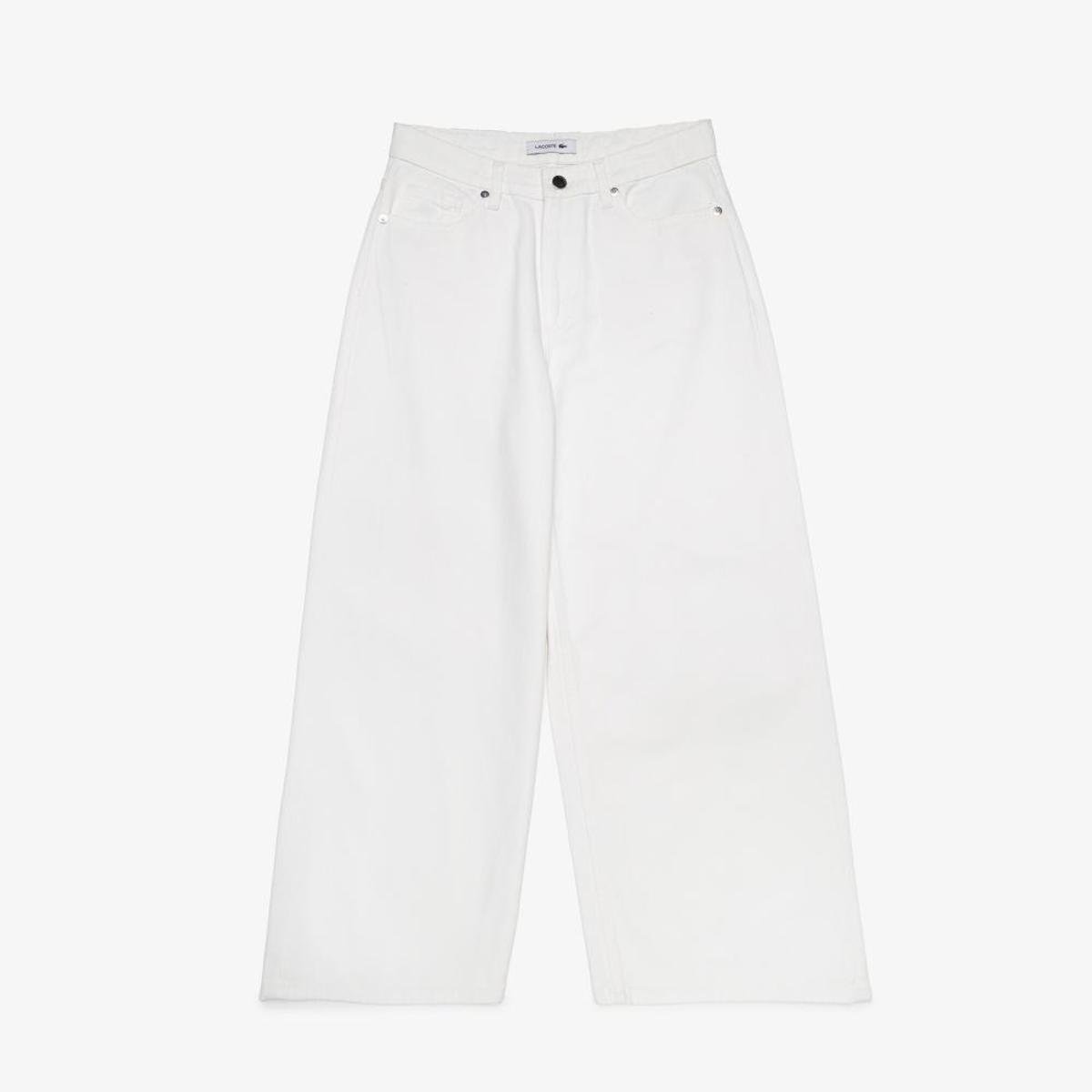 Calça Lacoste feminina pantalona jeans