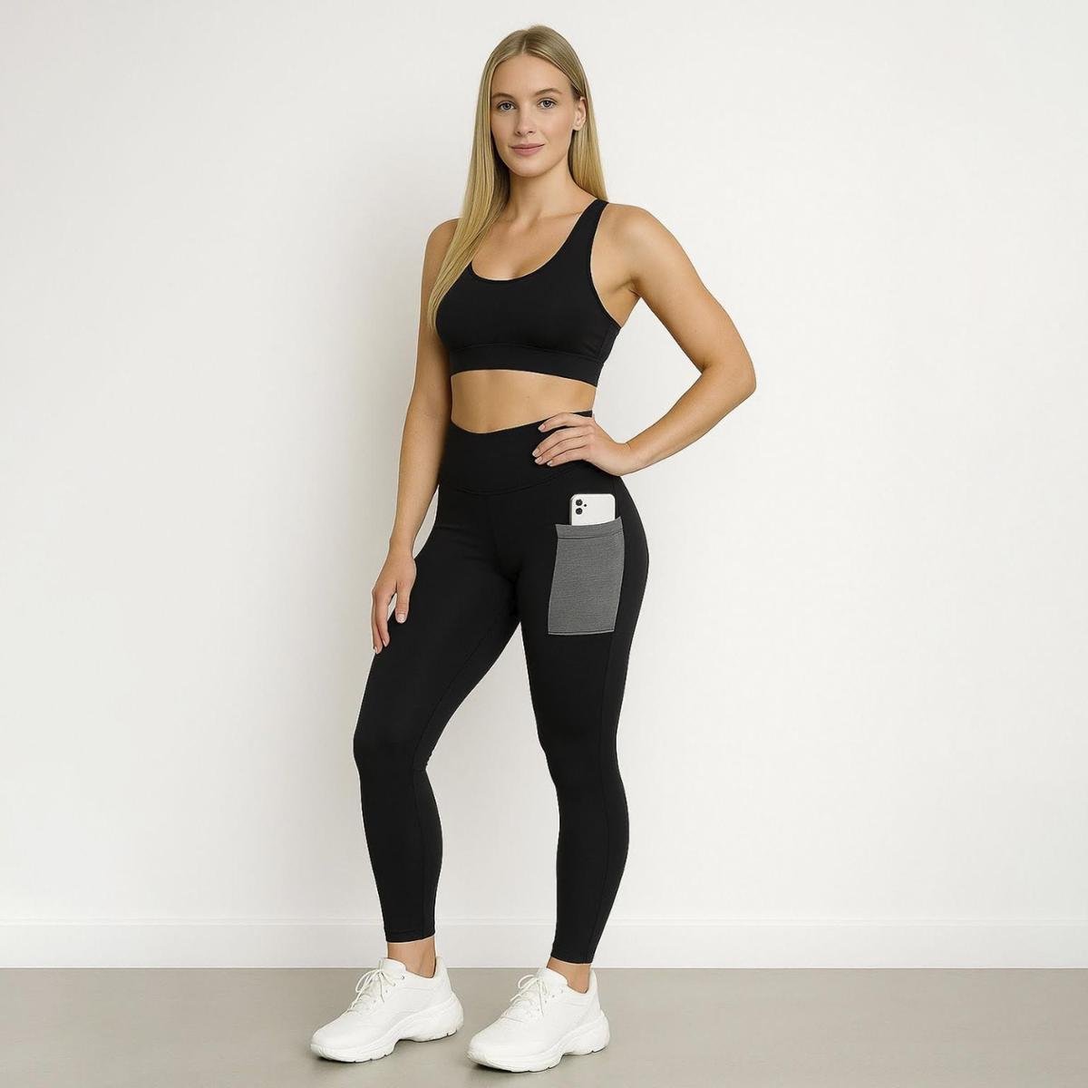 Calça Leg Legging COM BOLSOS Cintura Alta Fitness Treino Casual Corrida Academia Cores 656 Menor preço em Calça Leg Legging COM BOLSOS Cintura Alta Fitness Treino Casual Corrida Academia Cores 656