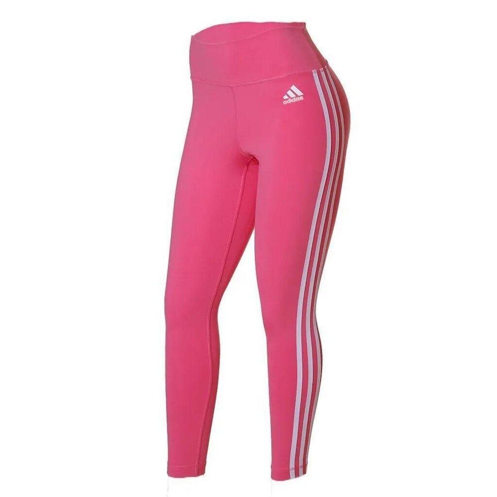 Calça Legging Adidas 3 Listras Feminina