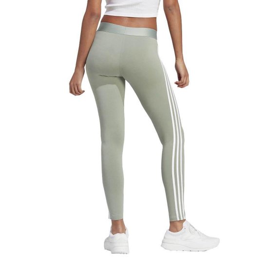 Calça Legging Adidas Listras Feminina