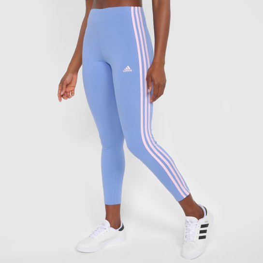 HOT Calça Adidas Legging Com Listras Calça Legging Adidas