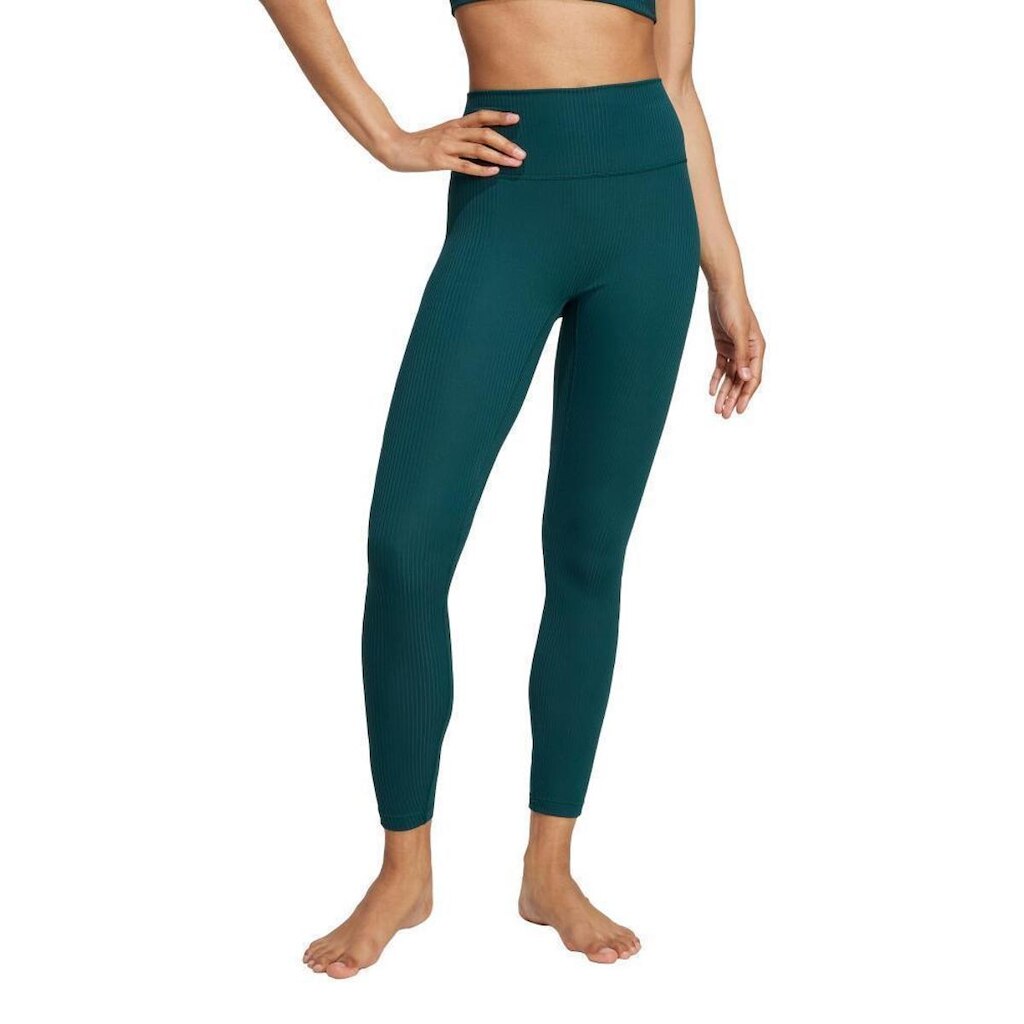Calça Legging Adidas All Me Rib 7/8 Feminina