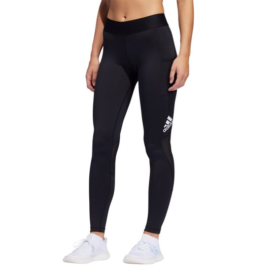 Calça Legging Adidas Alphaskin Feminina - Preto+Branco é ruim? Calça Legging Adidas Alphaskin Feminina - Preto+Branco é boa?
