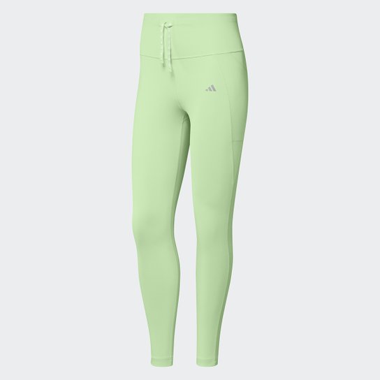 Calça Legging Adidas Essentials 7/8 Feminina - Verde Limão Menor preço em Calça Legging Adidas Essentials 7/8 Feminina - Verde Limão