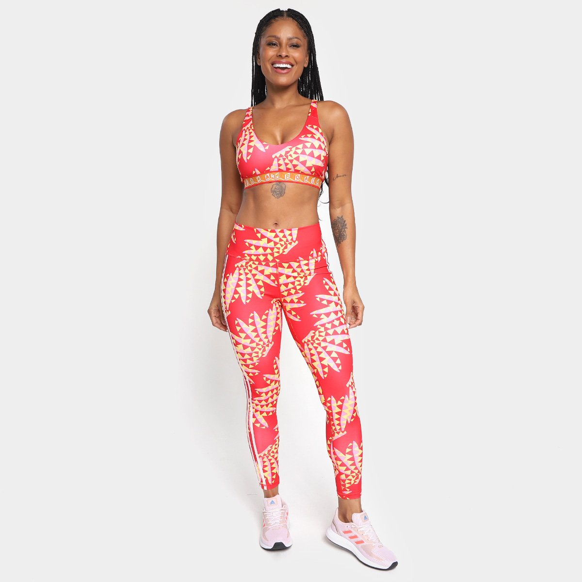 Calça Legging Adidas Farm Feminina - 3