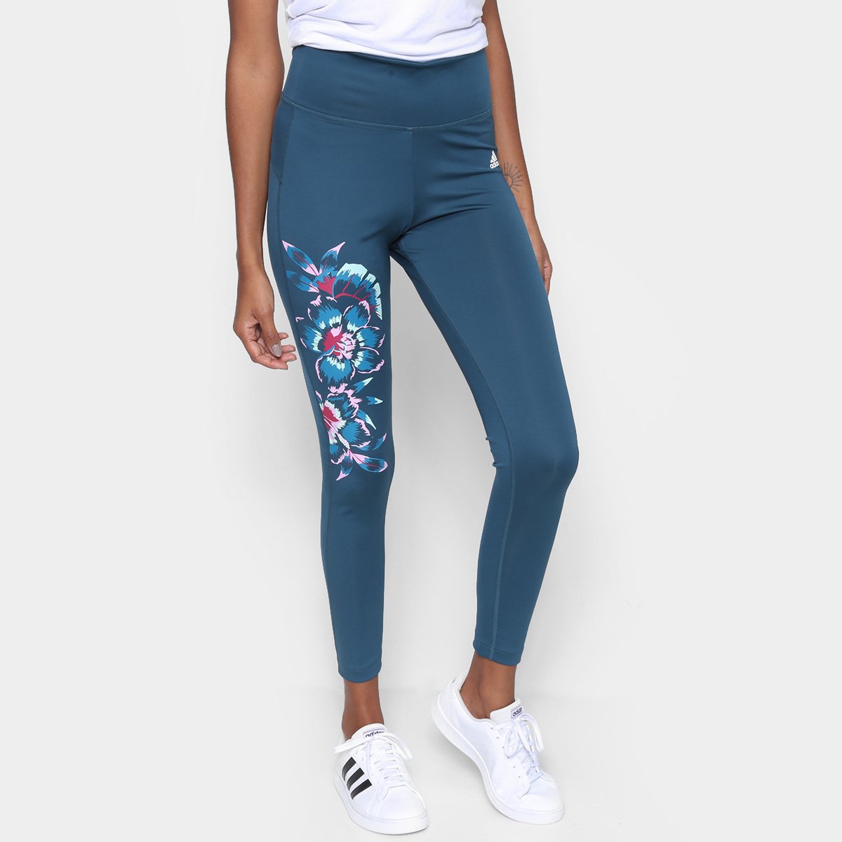 Calça Legging Adidas Farm Rio Feelbrilliant Cintura Alta Feminina é ruim? Calça Legging Adidas Farm Rio Feelbrilliant Cintura Alta Feminina é boa?