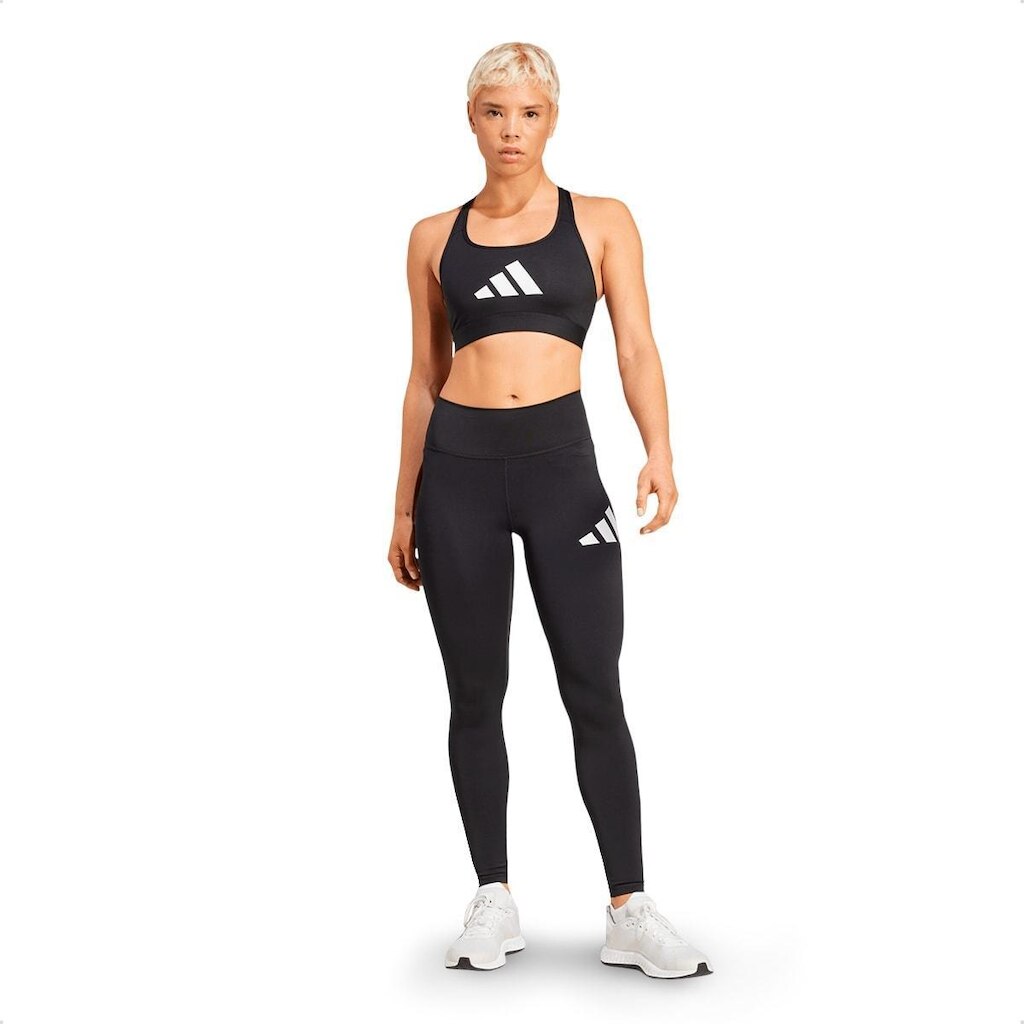 Calça Legging Adidas Feminina Train Essentials Big Logo Full-Length