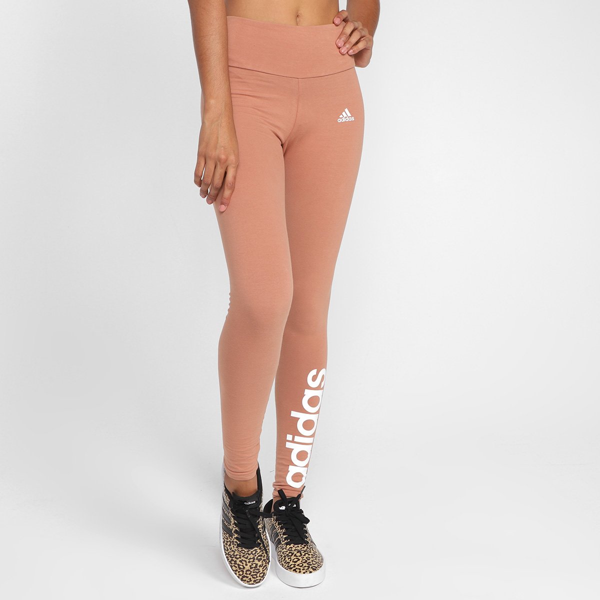 Calça Legging Adidas Logo Linear Feminina - Main Image