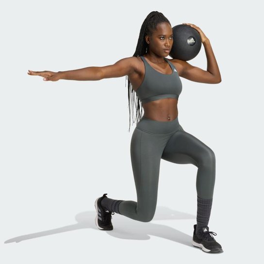 Calça Legging Adidas Optime Feminina