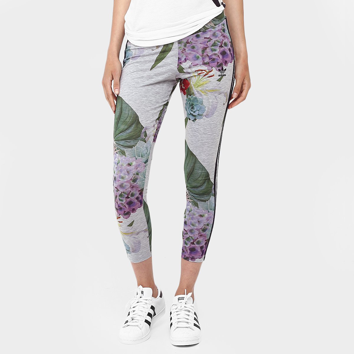 calça adidas lilás