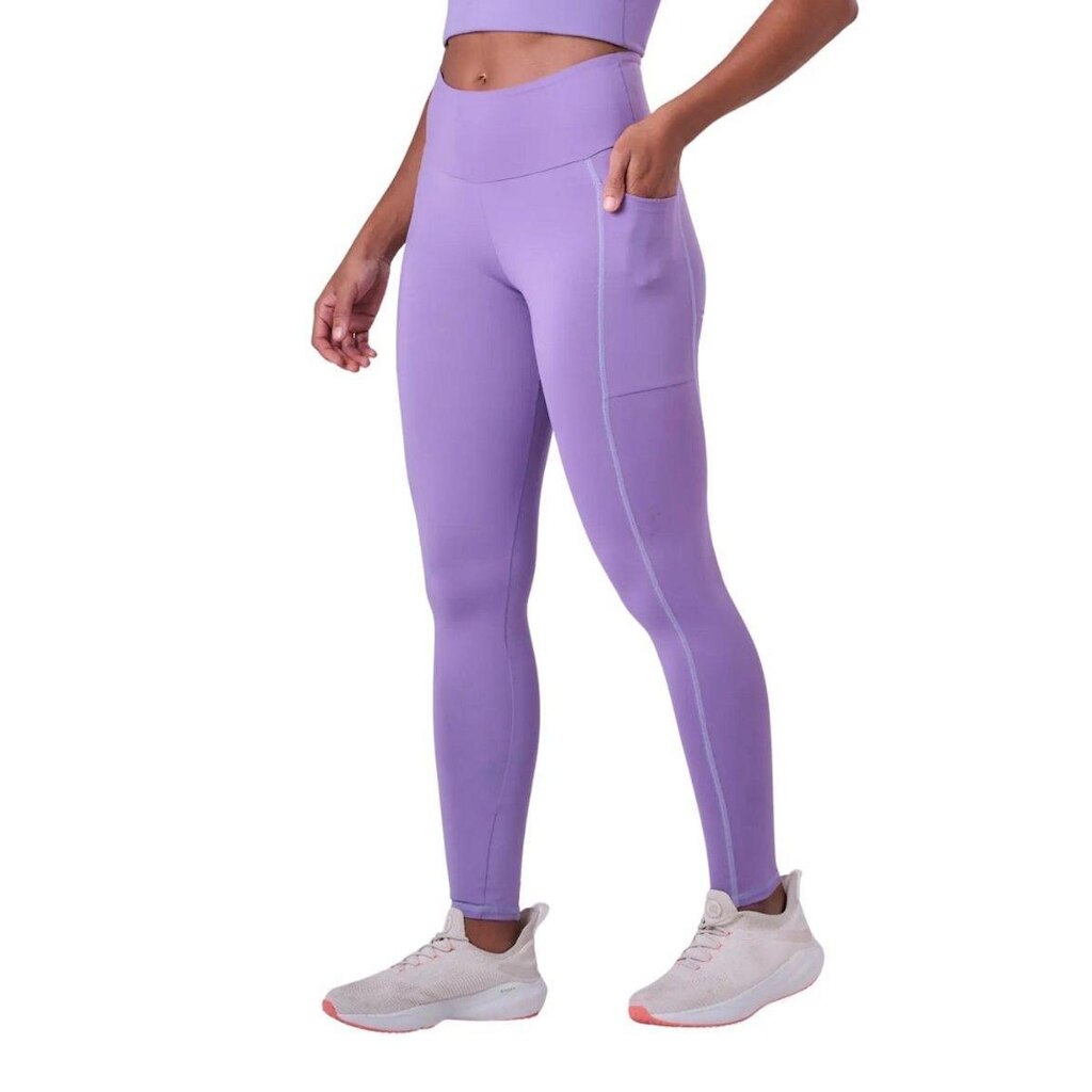 Calça Legging Authen Signature Samba 3 Bolsos