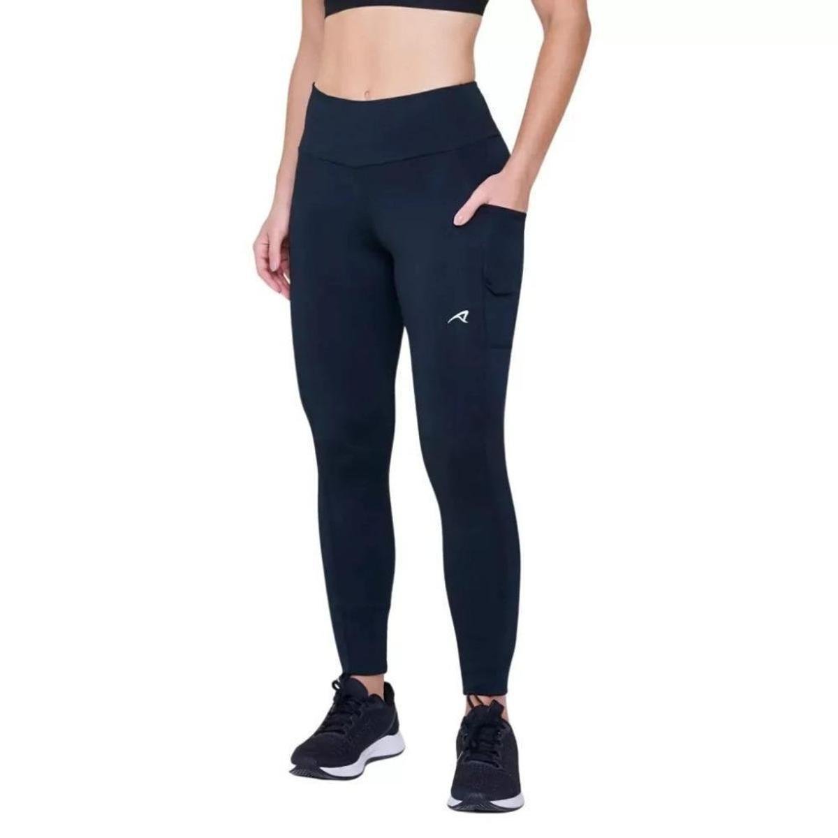 Calça Legging Authen Thermal Zíper Refletivo Protect