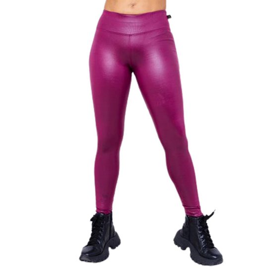 Calça Legging Básica Em Cirrê Wolfox - Vinho Menor preço em Calça Legging Básica Em Cirrê Wolfox - Vinho