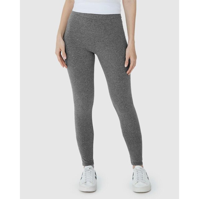 Calça Legging Básica Feminina Em Algodão