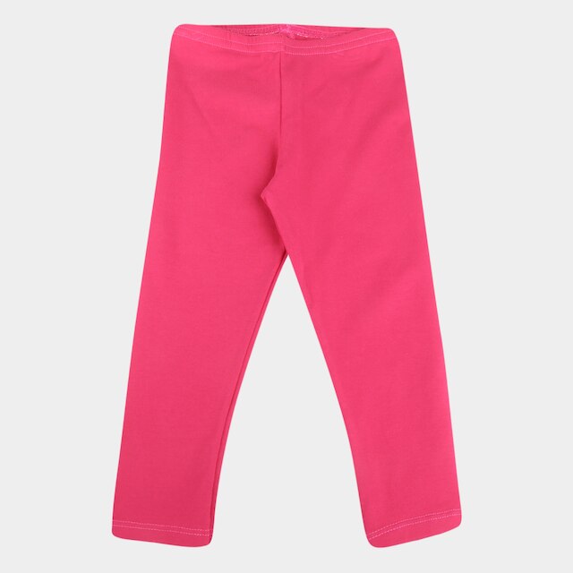 Calca Legging Bebe Elian Cotton Confort Feminina Rosa Escuro Sciaky