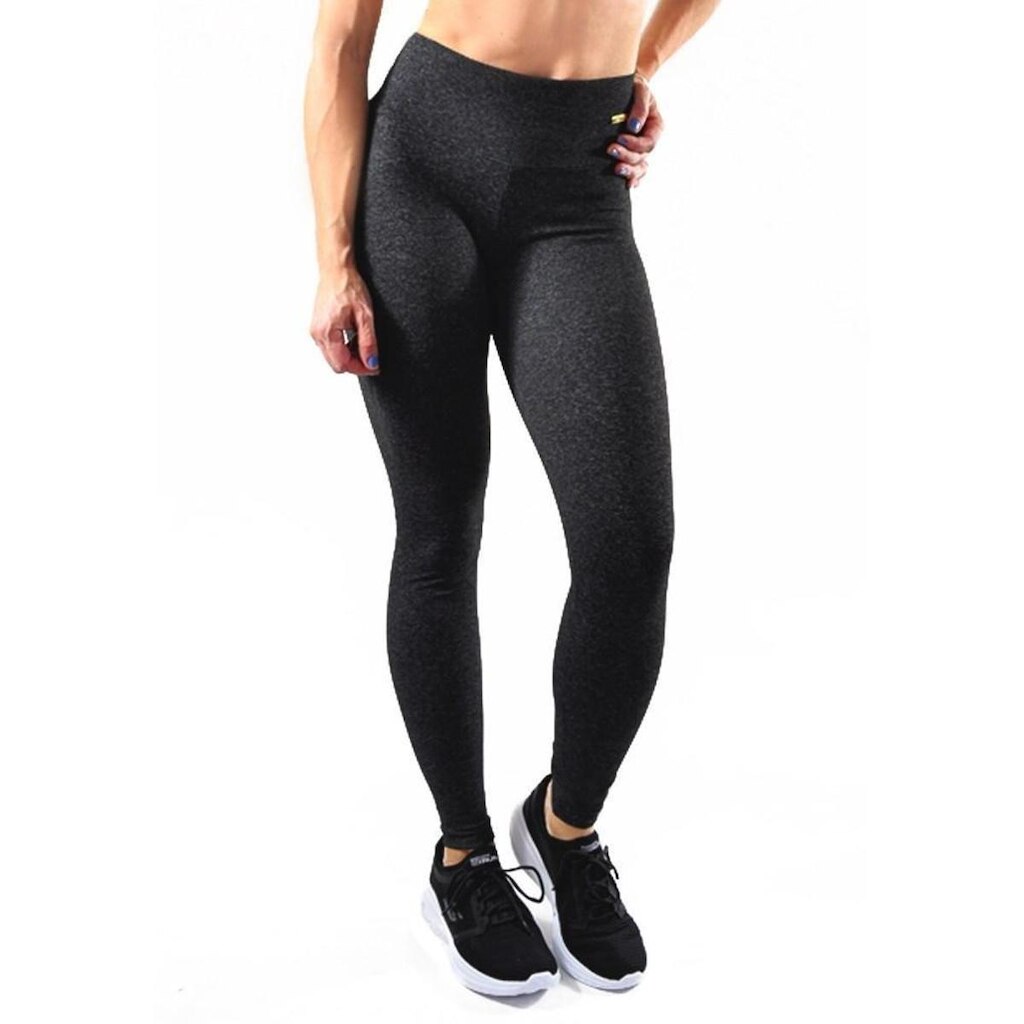 Calça Legging Best Fit Suplex Mescla Escuro