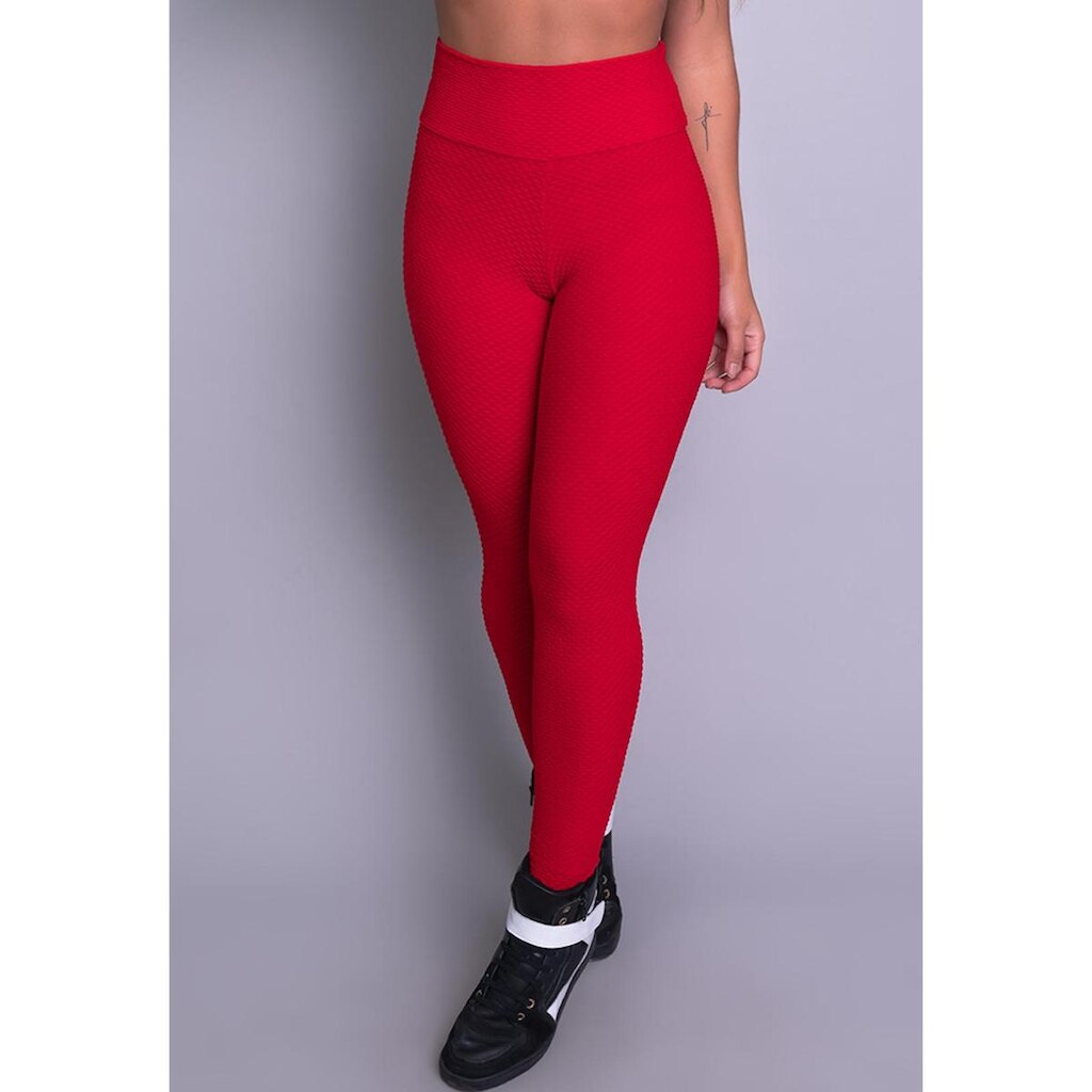 Calça Legging Bolha Mvb Modas Cintura Feminina