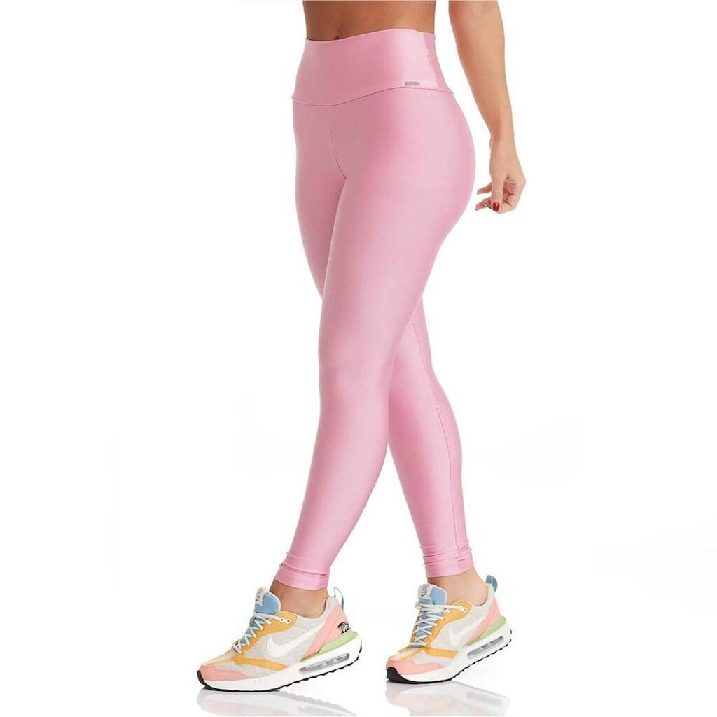 Calca Legging Caju Brasil Atlanta Classic Rosa Glossy