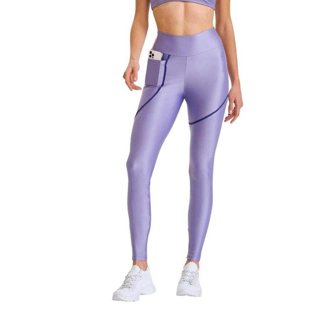 Calça Legging Caju Brasil Atletika Assimetrica com Bolso