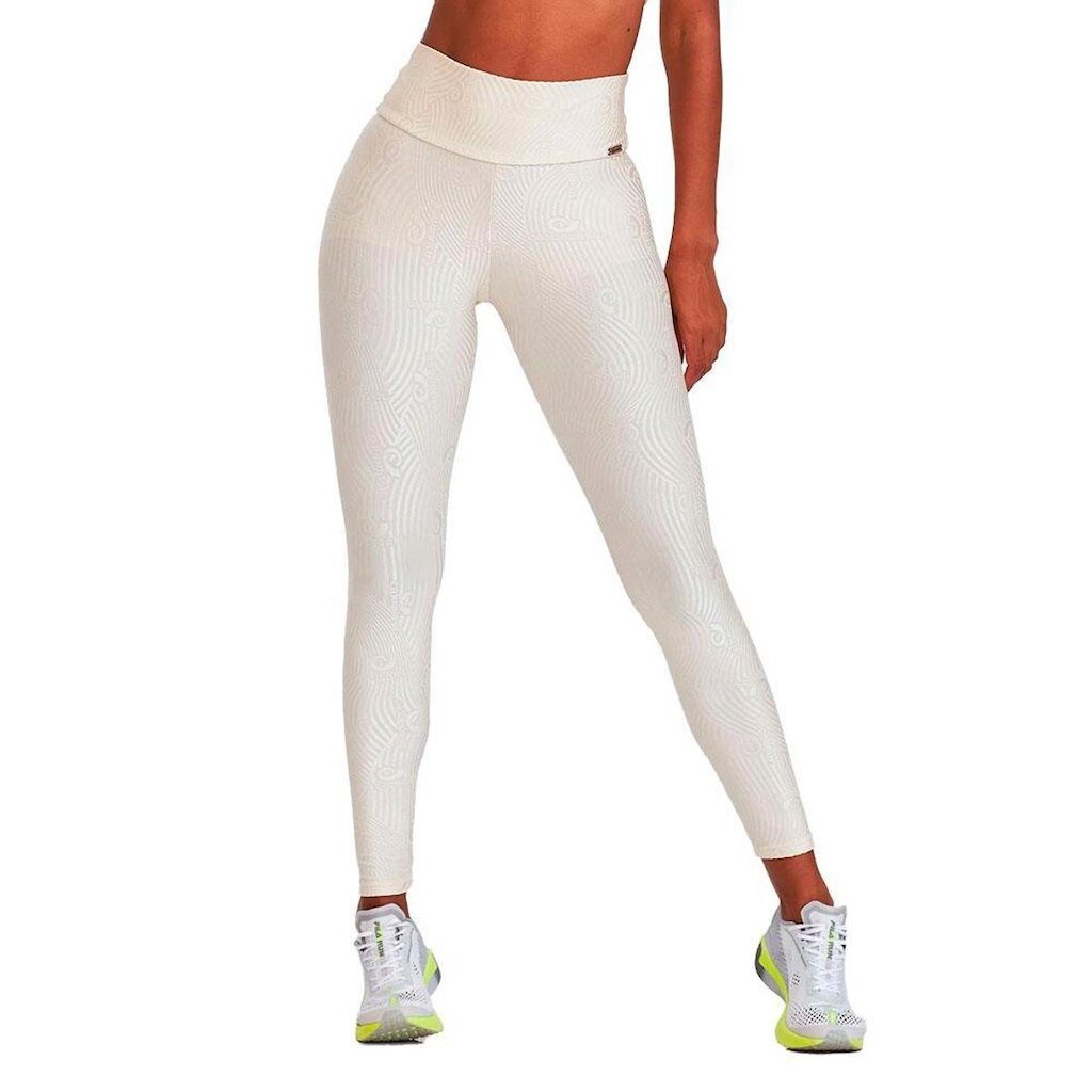 Calça Legging Caju Brasil Exclusiva Off White